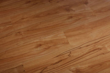 Waterproof 8mm Hdf Ac3 Crystal Laminate Flooring For Hotels , Strong Flame Retardant Floors
