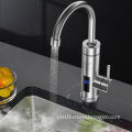 Stainless Steel Hot and Cold Electric Water Faucets with Digital Display for Kitchen for Winter Electric Instant Water Heaters
