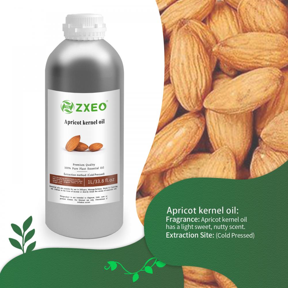 Wholesale Bulk Organic Apricot Oil 100% Pure Apricot Kernel Oil for Cosmetic Skin Hair