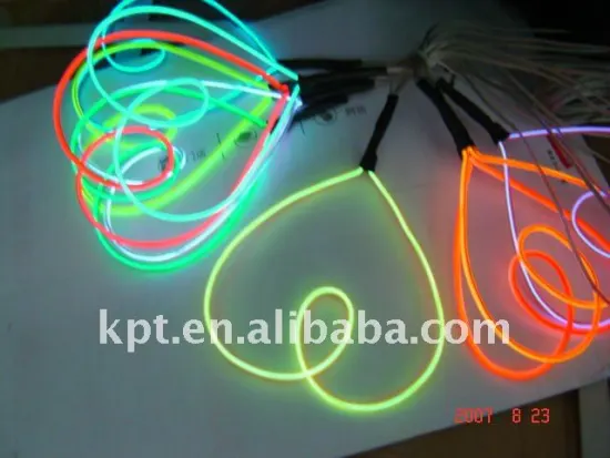 glowing EL wire Shining hanging for festival
