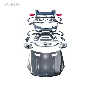 2012-2015 Mercedes-Benz GL-Class X166 2019 GLS63 AMG PP Plastic Body Kit with Bumper and Headlight
