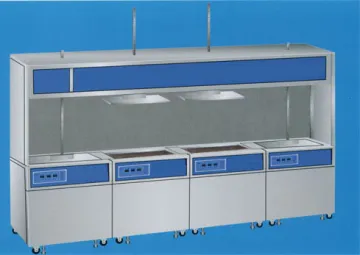 Medical Numerical Control Four-tank Full-automatical Ultrasonic Cleaner 