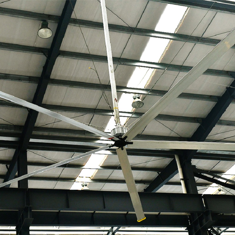 Does the Industrial Fans used in the factory affect the humidity of the factory?
