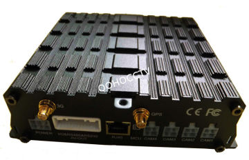 4-channel 128gb Dual Sd Mobile Dvr Wifi 802.11b/g Dst For Vehicle