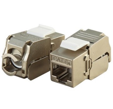 FTP Cat. 6A 180 Degree Network Keystone Jack
