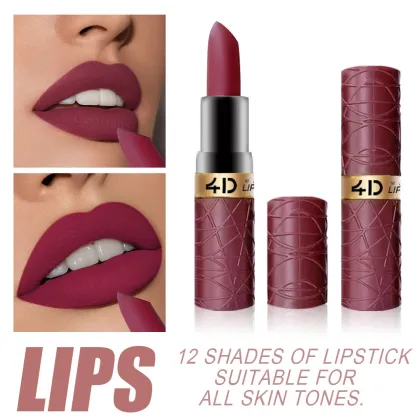 Private Label OEM ODM Wholesale Customized Logo Waterproof Lipstick Sets