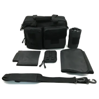 Tactical Daddy Bag: Large Capacity Diaper Backpack with Changing Mat