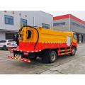 Manual transmission sewage suction vacuum tank truck