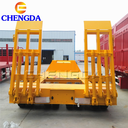 2 Lines 4 Axles Lowbed Semi Trailer