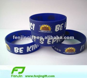 fashion eco-friendly silicone bracelet