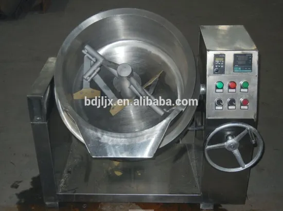small jacketed heating and stir with tilting cooker