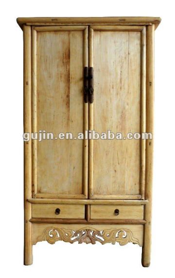 Chinese Nature Wood Antique Cabinets Wardrobes