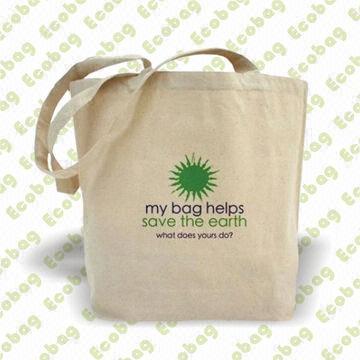 Canvas/Bamboo Shoulder Bag, Customized Sizes, Logos and Colors are Accepted