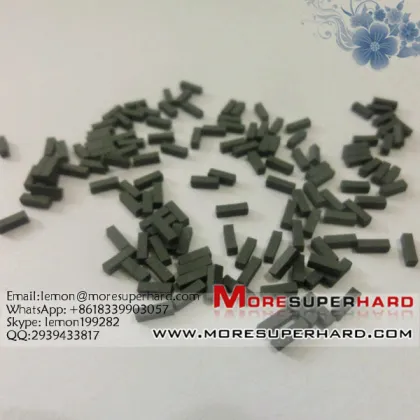 1.5*1.5*5 TSP thermally stable polycrystalline diamond, TSP inserts, TSP diamond cutter