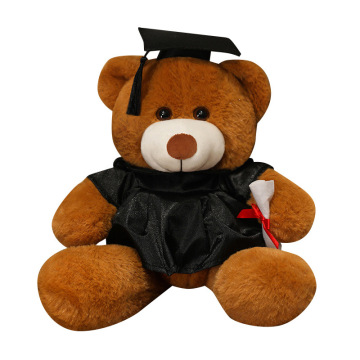 Occigliata peluche personalizzata con logo per regali di laurea - produttore