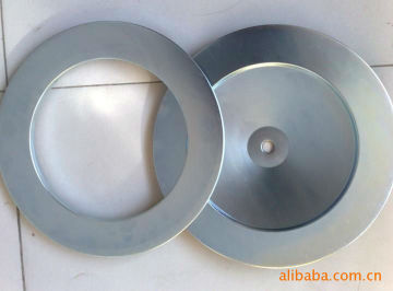 Heavy duty air filter metal caps