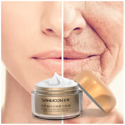 Private Label Low MoQ Super Restorative Anti-Aging & Wrinkle Face Cream Set