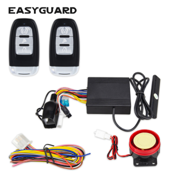 EASYGUARD PKE System for Motorcycles: Remote Start & Alarm