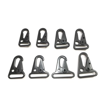 Wholesale Matt Black Hawk Metal Zinc Alloy Backpack with Bird Mouth Buckle for Outdoor Activities