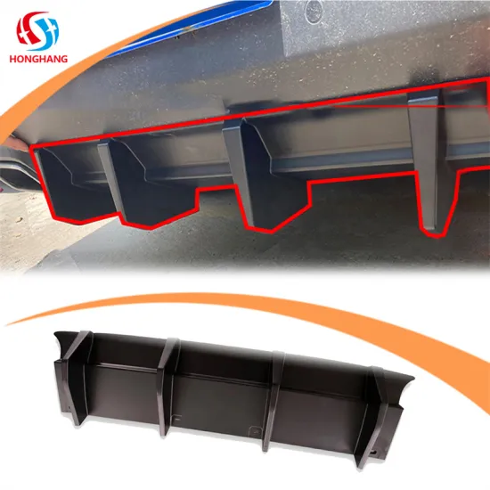 PP Rear Diffuser for Dodge Challenger 2015-2022 - Honghang Rear Bumper Lip Auto Parts