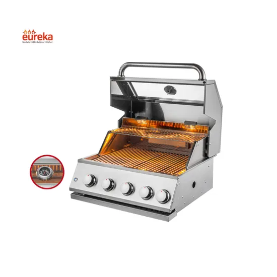 Stainless Steel Small Bbq Propane Gas Outdoor Built In Grill