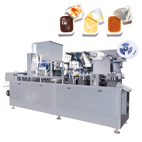 Fully Automated Mini Butter Liquid Blister Packing Machine