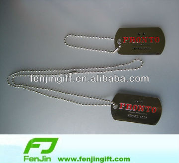 fashionable jewelry dog tag necklaces