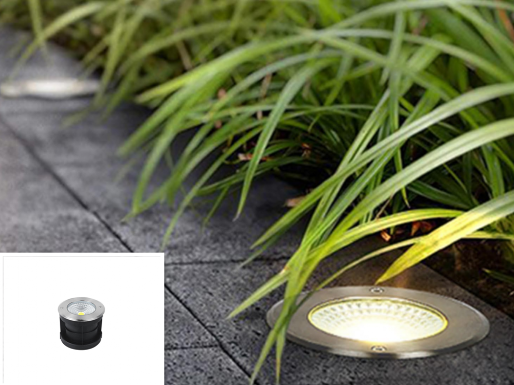 led underground light for park landscaping