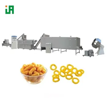Extruded Maize Cereals Snack Food Production System Machine