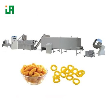 Extruded Maize Cereals Snack Food Production System Machine