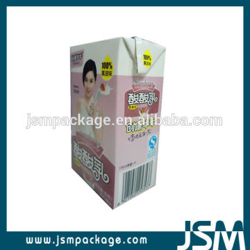 Aseptic paper packaging camay pac birck pak baseline size