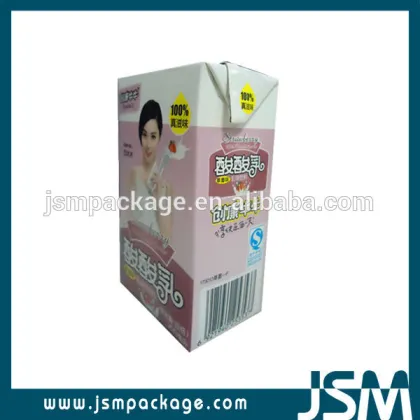 Aseptic paper packaging camay pac birck pak baseline size