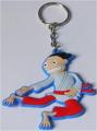 Keychain mignon mignon de bande dessinée de PVC pour la désoration