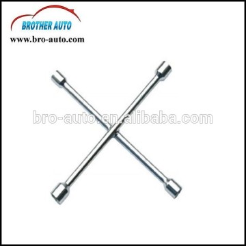 Hot sell high quality stainless steel chroming 14" cross wrench for tire