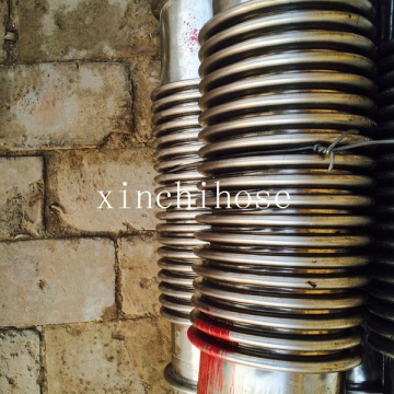 stainless steel flexible exhaust hose /2.5 inch flexible exhaust pipe