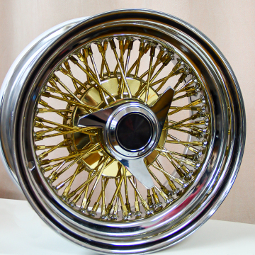 Jiangzao 2024 Tous roues à rayures en fil d'or RIMS 13X7 à 26 pouces 4x4