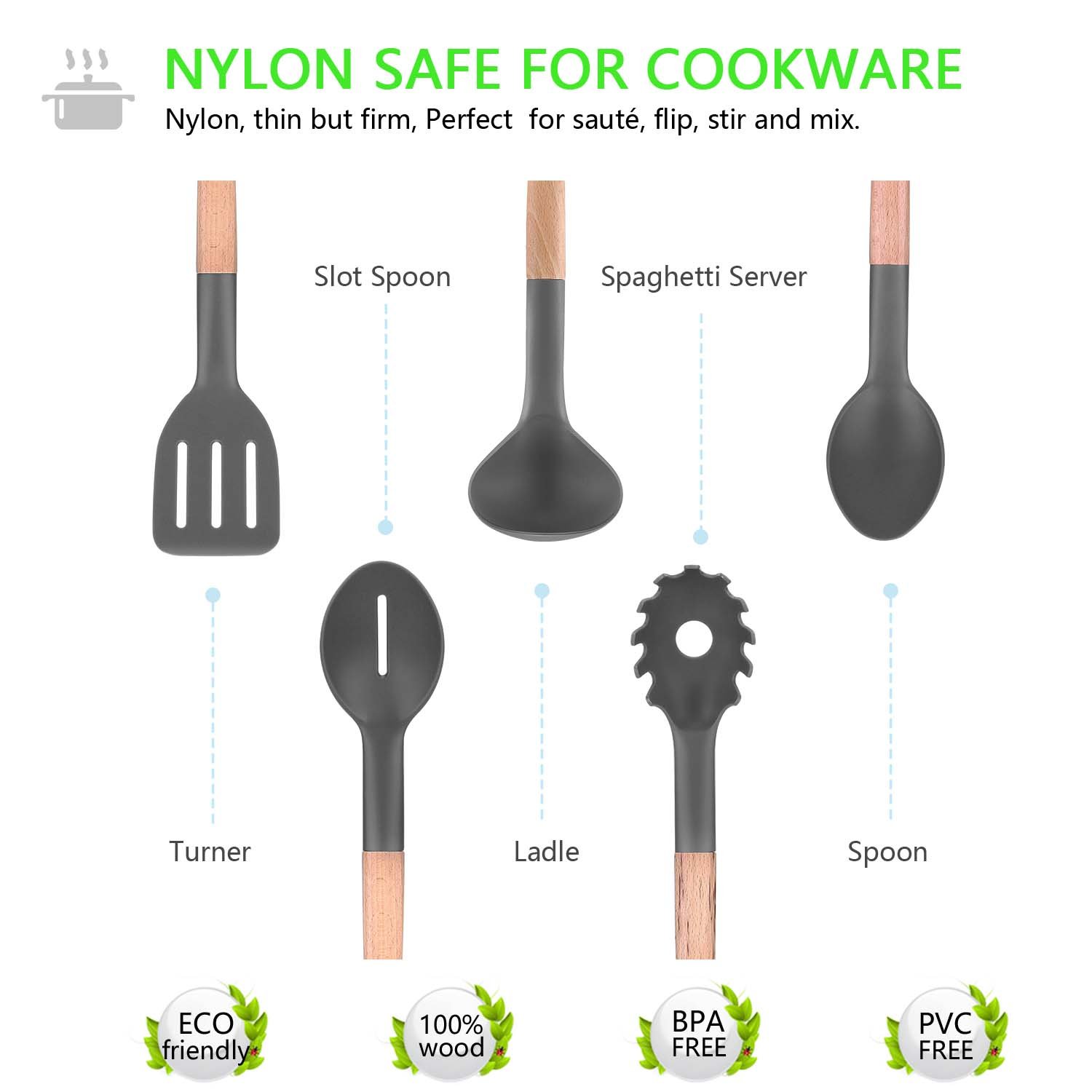 nylon serving spoon