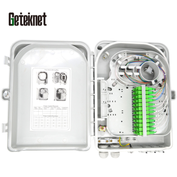 GETEKnet 24 Core FDB FBD ODN NAP FTTH Fiber Optic Termination Box