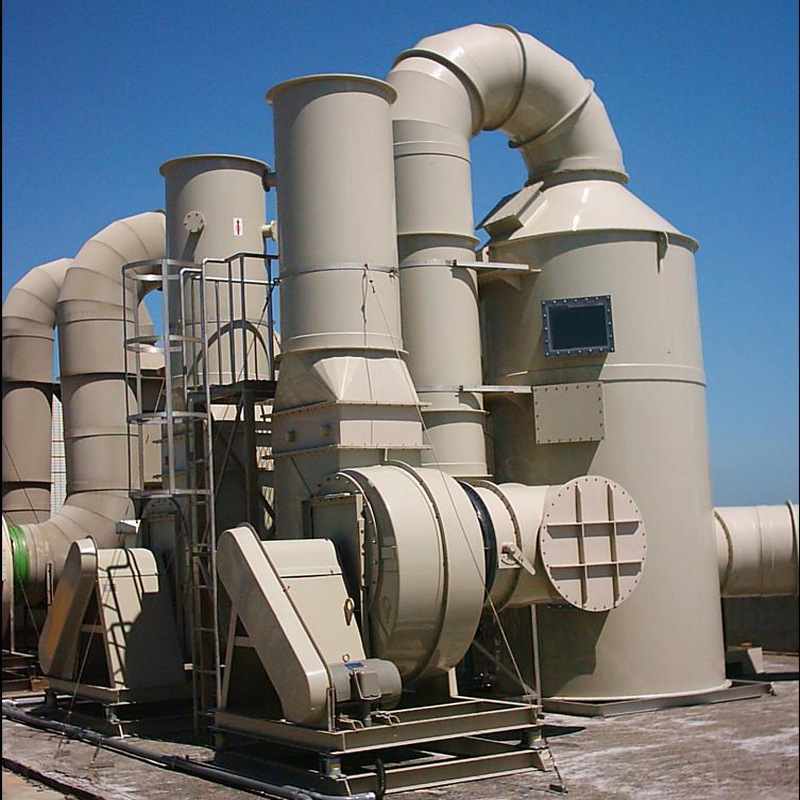 Precision Lab Acid Fume Neutralization and Waste Disposal Unit