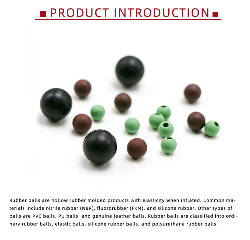 High Elasticity Industrial Rubber Ball x