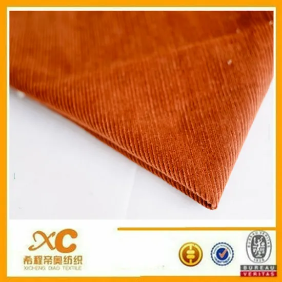stripe corduroy stretch upholstery fabric