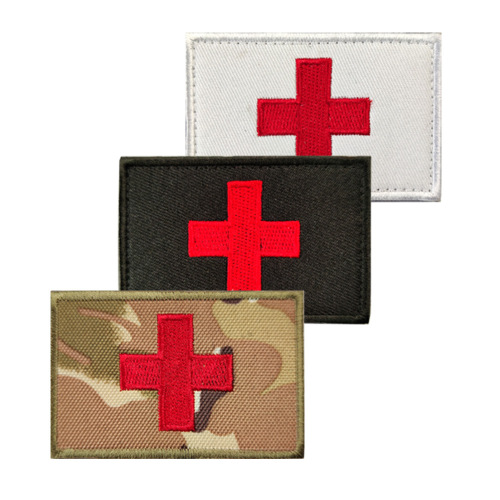 Army Tactical Medical Custom Velcro Patches Embroidered