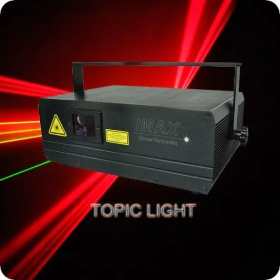 Stage Dj Laser Lighting 3w Rgb , Full Color Laser Lights