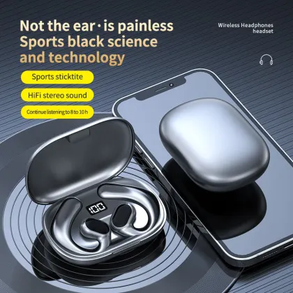 2023 Innovations: Earhook Design Air Conduction Headphones & Wireless Earphones