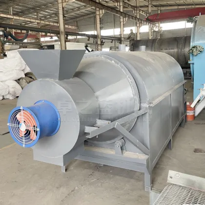 Rotary Dryer for Fertilizers, Kaolin, and Sawdust