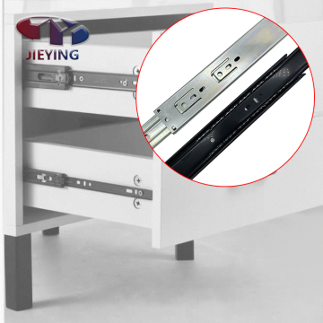JIEYING 42mm Undermount Drawer Slides with Ball Bearings