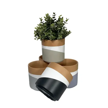 Wholesale Terracotta New Arrival Balcony Courtyard Olla Pot Ceramic Flower Pot