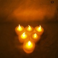 A UAS Led Tealight Candela Luce gialla tremolante