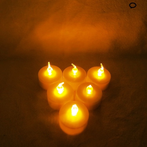 Để UAS Led Tealight Nến Ánh sáng vàng nhấp nháy