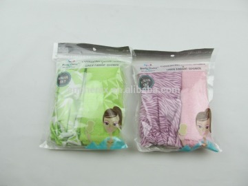 2015 hot bath set with hair-drying cap and double bath cap